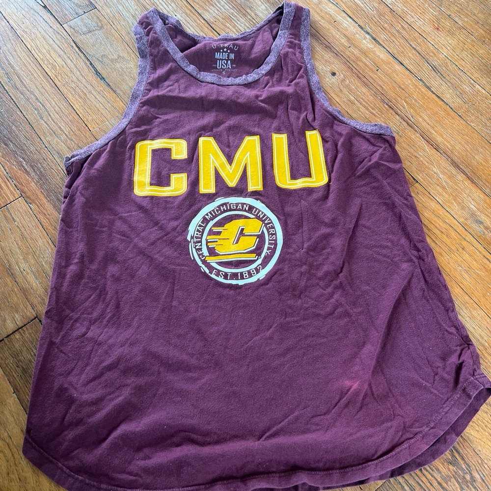 CMU Maroon Tank Top